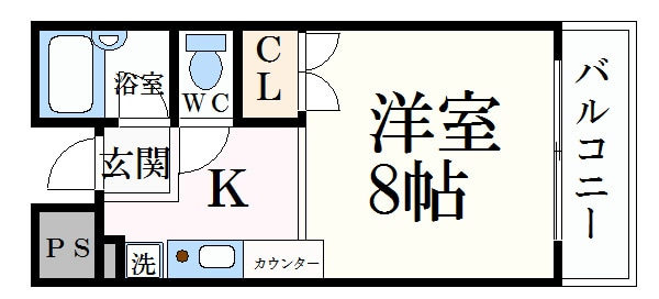 プランツ緑地の物件間取画像