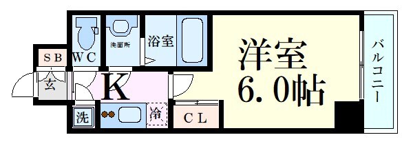 Dimus新大阪の物件間取画像