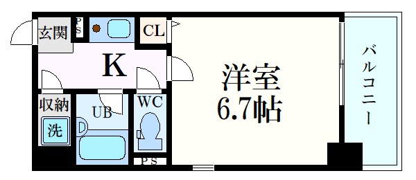 物件間取画像