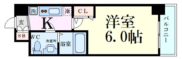 SEST新大阪の物件間取画像