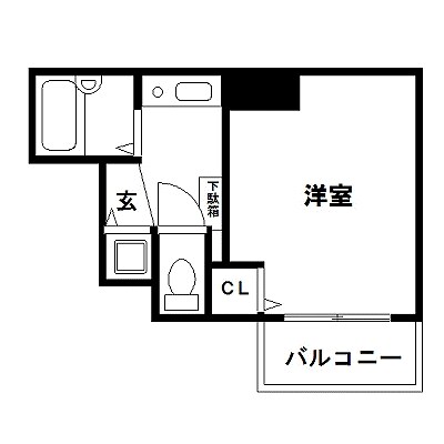 CityLifeプレサンス新大阪の物件間取画像