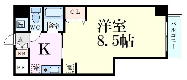 クレールメゾンの物件間取画像