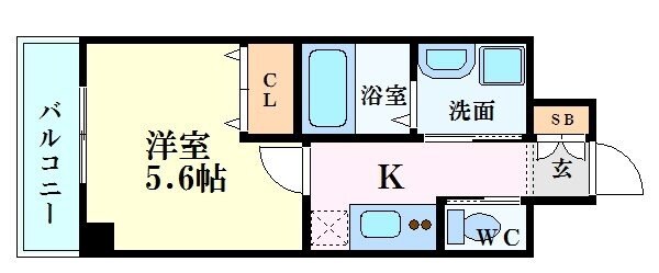 ファーストステージ江坂広芝町の物件間取画像