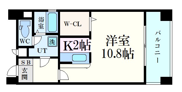 カルム緑地公園Ⅲの物件間取画像