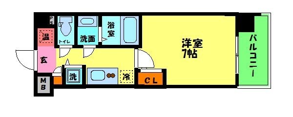 アドバンス新大阪cityLifeの物件間取画像