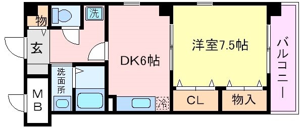 キリンコンプリートの物件間取画像