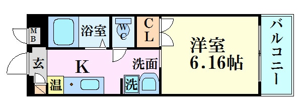 ウイニングパラ江坂の物件間取画像