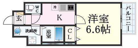 千葉・岸辺の物件間取画像