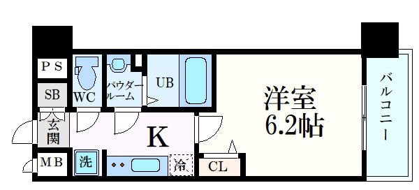 プレサンス庄内ブレイシスの物件間取画像