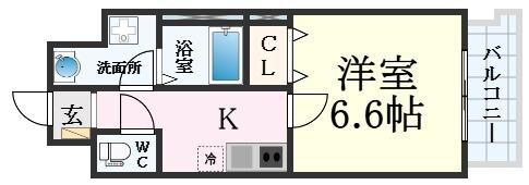 千葉・岸辺の物件間取画像