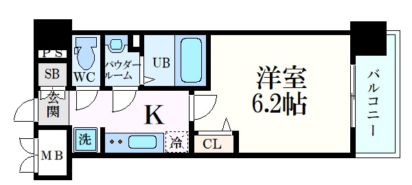 プレサンス庄内ブレイシスの物件間取画像