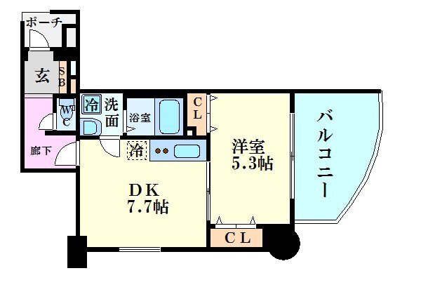 ランドマークシティ梅田東の物件間取画像