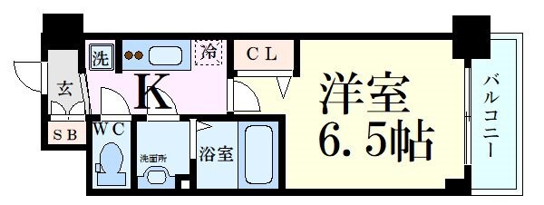 プレサンス新大阪イオリアの物件間取画像