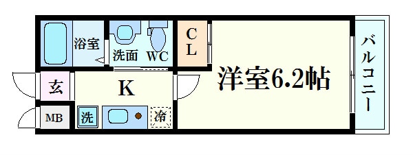 ウインズコート豊中南の物件間取画像