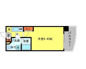 SERENiTE天六西の物件間取画像