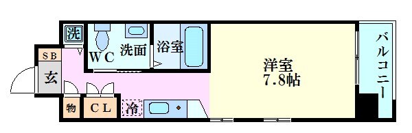 淀屋橋駅 徒歩7分 3階の物件間取画像