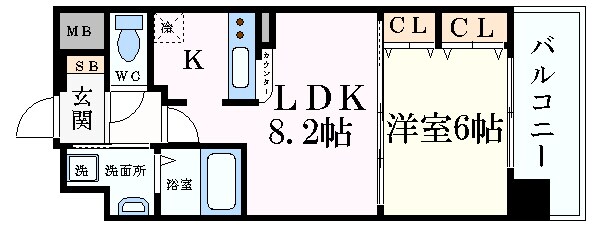 アドバンス新大阪Ⅲの物件間取画像