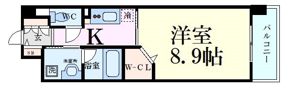 ア・ミュゼ新大阪の物件間取画像