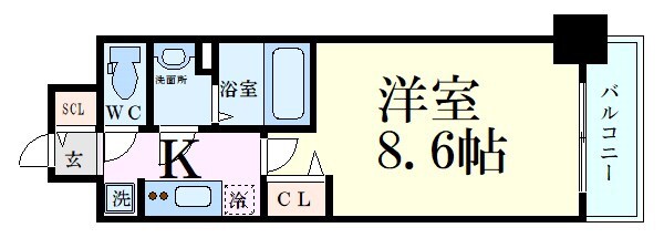 PHOENIX新大阪の物件間取画像