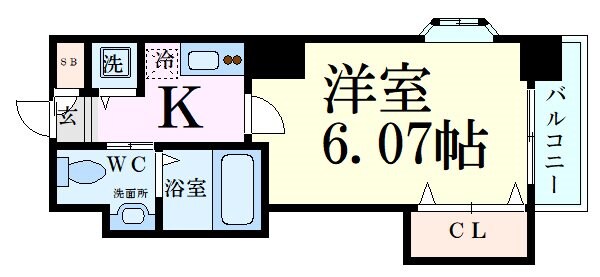 ラ・フォルム梅田northの物件間取画像