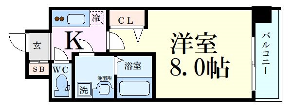 ララプレイス新大阪LDの物件間取画像