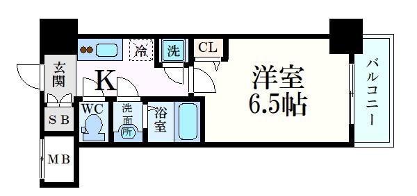 ベイサイドパークOSAKAノースレジデンシスの物件間取画像