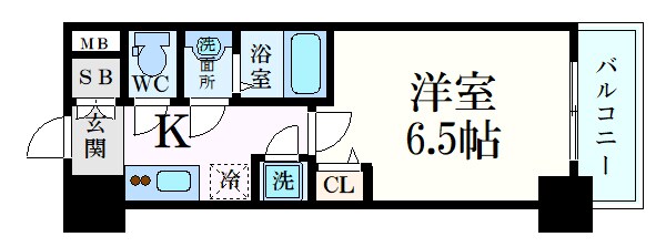 ベイサイドパークOSAKAノースレジデンシスの物件間取画像