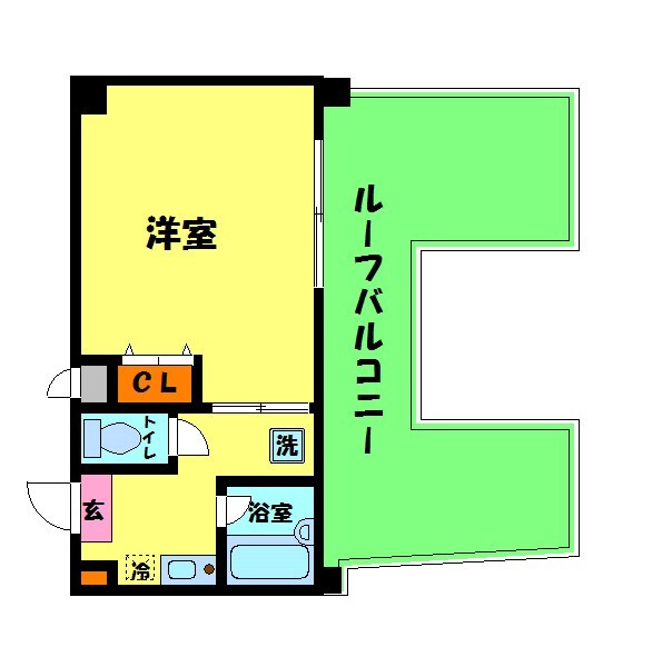 クレールメゾンの物件間取画像