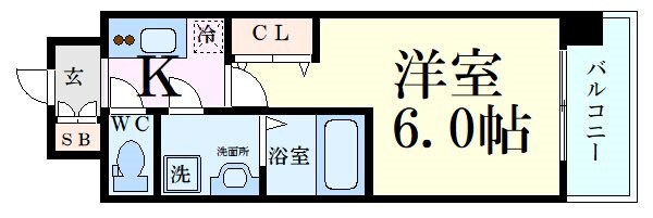 レオンコンフォート梅田北の物件間取画像