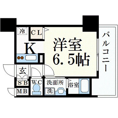 ララプレイス　ザ・京橋ステラの物件間取画像