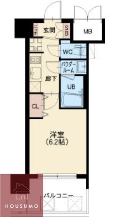 プレサンス神崎川ファインブレスの物件間取画像