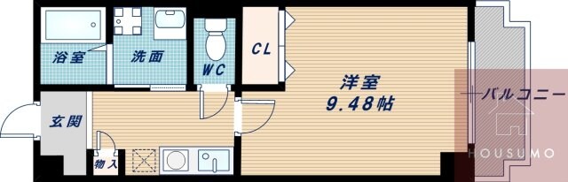 M緑地の物件間取画像