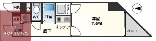 ヴェローノ新大阪南の物件間取画像