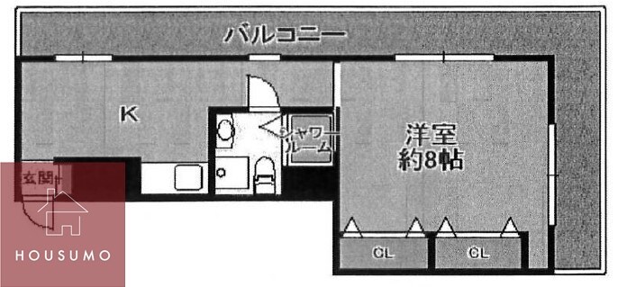 エスリード塚本の物件間取画像