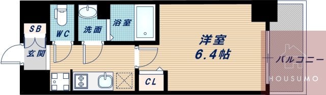 プレサンスブルーム東三国の物件間取画像