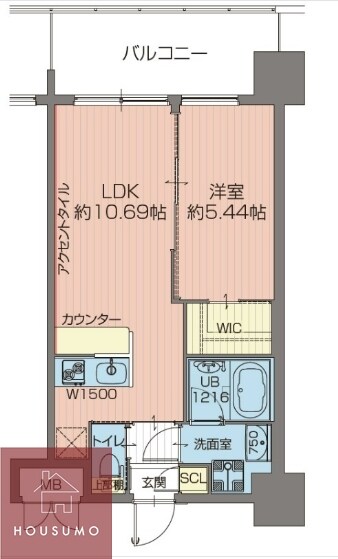 プレジオ吹田の物件間取画像