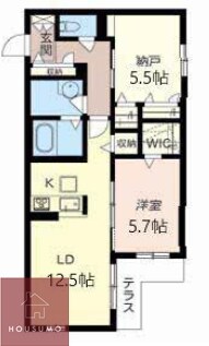 セントラル　フラッツの物件間取画像