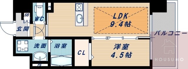 第22関根マンションの物件間取画像