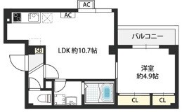 Raffine朝日が丘町の物件間取画像