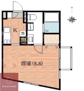 サンロイヤル柴原の物件間取画像