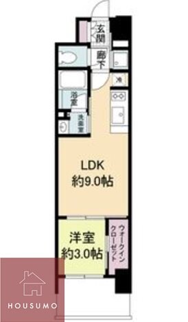 リビオメゾン新大阪の物件間取画像