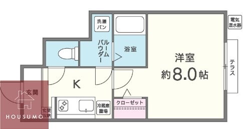 ﾌﾞﾚｰﾌﾞｴﾑｽﾞの物件間取画像