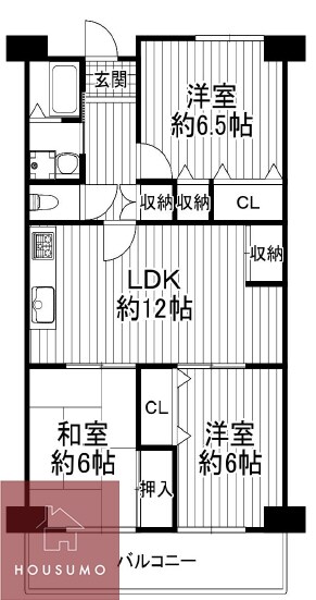 新大阪ファイナンスの物件間取画像