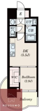 セレニテ新大阪プリエの物件間取画像