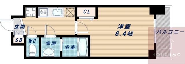 プレサンス新大阪イオリアの物件間取画像