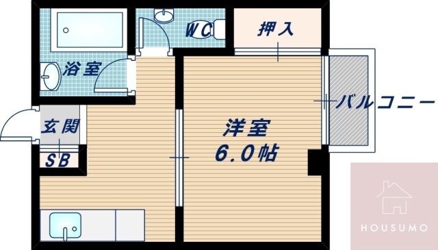 物件間取画像