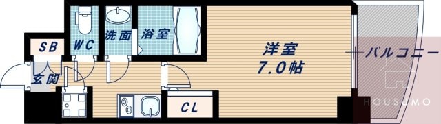 セレニテ新大阪カルムの物件間取画像