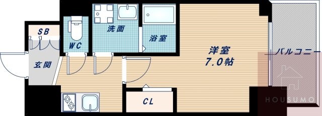 アドバンス江坂東コンフィの物件間取画像