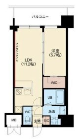 グランカーサ新大阪SOUTHの物件間取画像