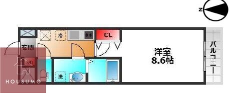 ループ天神の物件間取画像